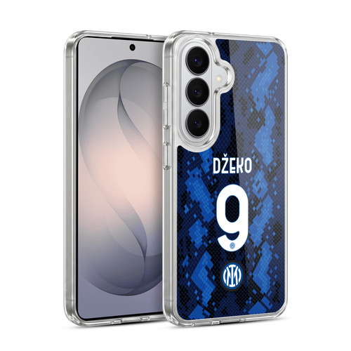 Fc Internazionale Milano 2021/22 Players Home Kit Edin Dzeko Soft Gel Case for Samsung Galaxy S26