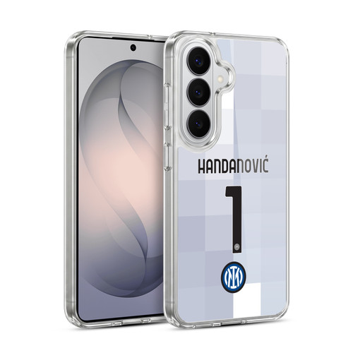 Fc Internazionale Milano 2021/22 Players Home Kit Samir Handanovic Soft Gel Case for Samsung Galaxy S26