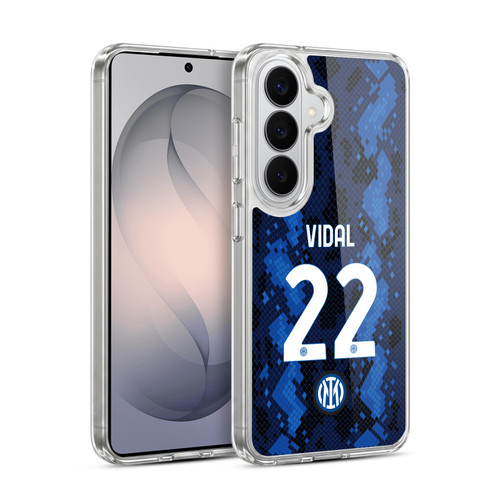 Fc Internazionale Milano 2021/22 Players Home Kit Arturo Vidal Soft Gel Case for Samsung Galaxy S26
