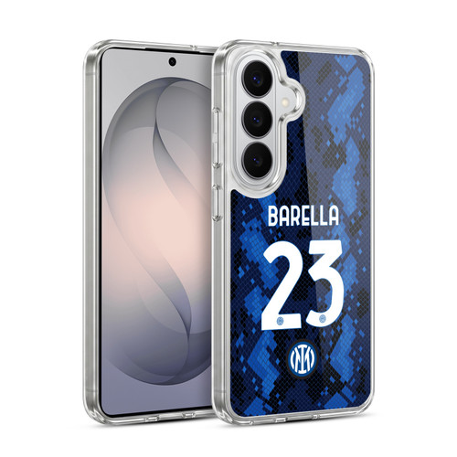 Fc Internazionale Milano 2021/22 Players Home Kit Nicolò Barella Soft Gel Case for Samsung Galaxy S26 Plus