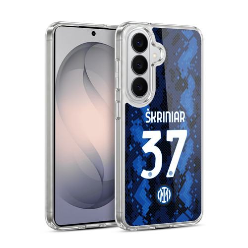 Fc Internazionale Milano 2021/22 Players Home Kit Milan Skriniar Soft Gel Case for Samsung Galaxy S26 Plus