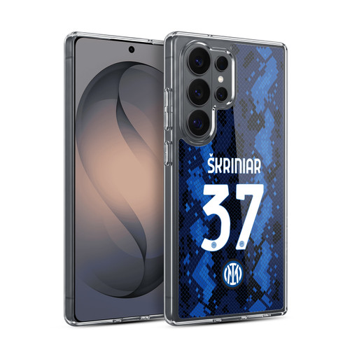 Fc Internazionale Milano 2021/22 Players Home Kit Milan Skriniar Soft Gel Case for Samsung Galaxy S26 Ultra