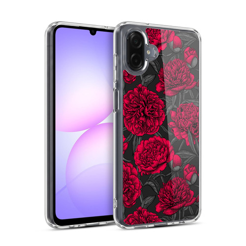 Katerina Kirilova Floral Patterns Cherry Garden Birds Soft Gel Case for Samsung Galaxy A07 4G