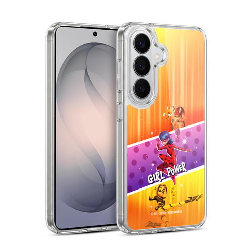 Miraculous Ladybug Graphics Girl Power Soft Gel Case for Samsung Galaxy S26 Plus