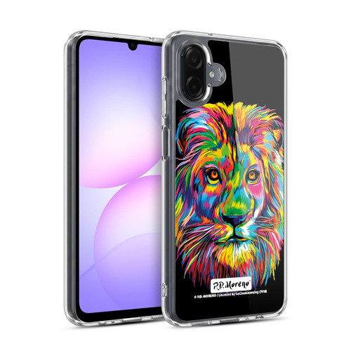 P.D. Moreno Animals Lion Soft Gel Case for Samsung Galaxy A07 4G