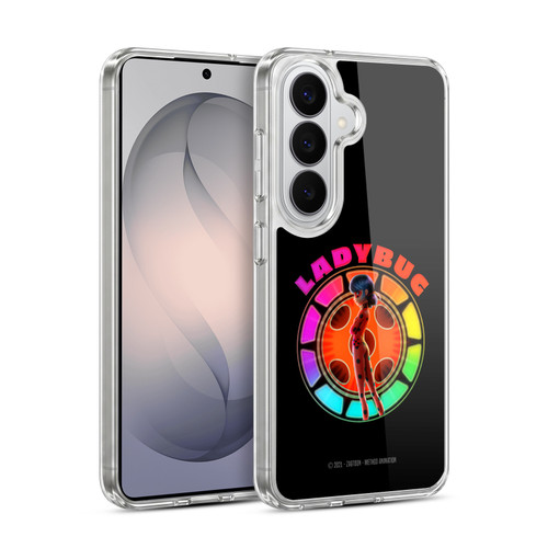 Miraculous Ladybug Graphics Rainbow Soft Gel Case for Samsung Galaxy S26 Plus