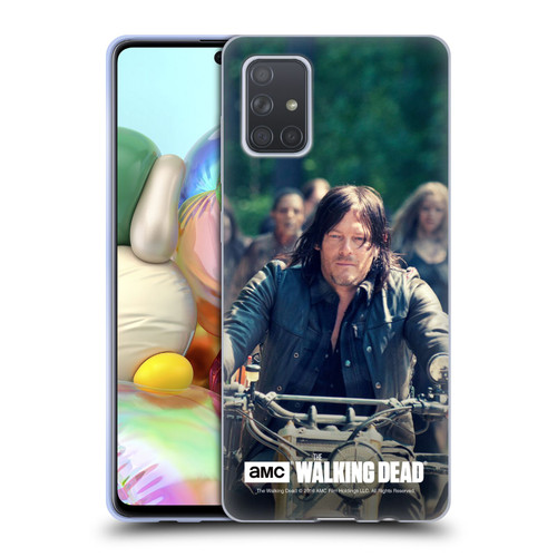 AMC The Walking Dead Daryl Dixon Bike Ride Soft Gel Case for Samsung Galaxy A71 (2019)