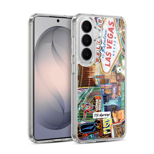 P.D. Moreno Cities Las Vegas 1 Soft Gel Case for Samsung Galaxy S26 Plus