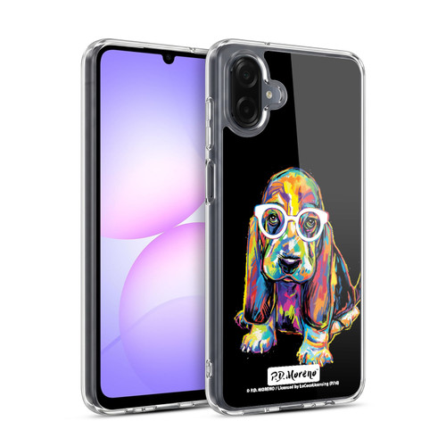 P.D. Moreno Dogs Basset Hound Soft Gel Case for Samsung Galaxy A07 4G