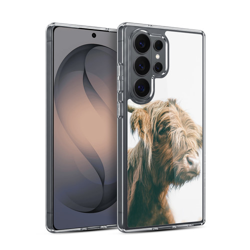 Patrik Lovrin Animal Portraits Majestic Highland Cow Soft Gel Case for Samsung Galaxy S26 Ultra