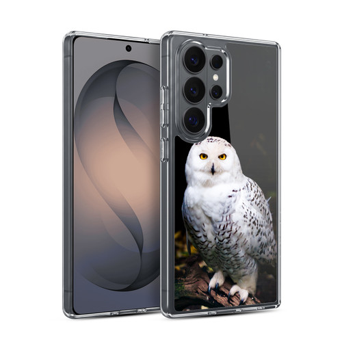 Patrik Lovrin Animal Portraits Majestic Winter Snowy Owl Soft Gel Case for Samsung Galaxy S26 Ultra