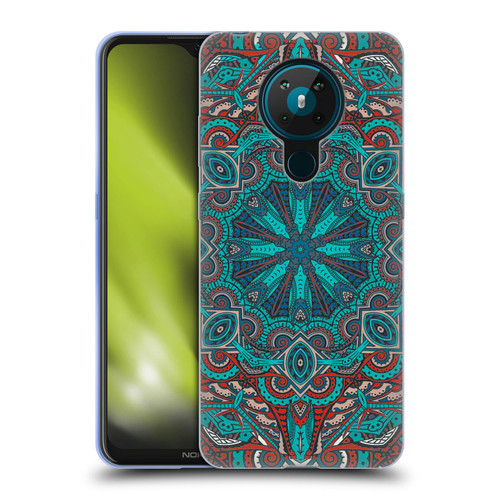 Aimee Stewart Mandala Moroccan Sea Soft Gel Case for Nokia 5.3