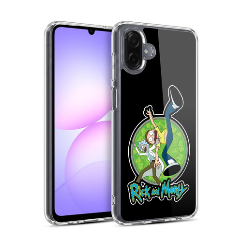 Rick And Morty Season 4 Graphics Character Art Soft Gel Case for Samsung Galaxy A07 4G