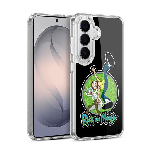 Rick And Morty Season 4 Graphics Character Art Soft Gel Case for Samsung Galaxy S26 Plus