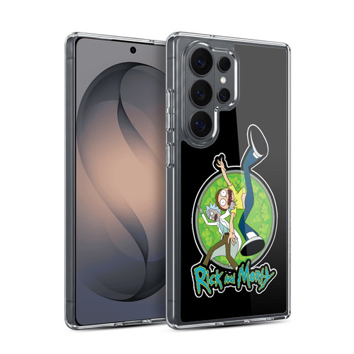 Rick And Morty Season 4 Graphics Character Art Soft Gel Case for Samsung Galaxy S26 Ultra