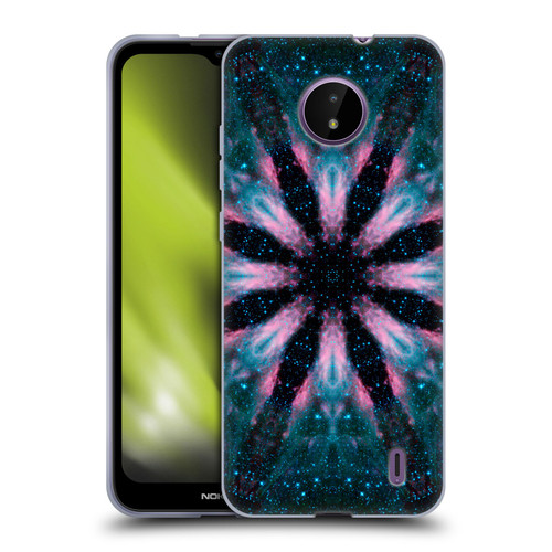 Aimee Stewart Mandala Floral Galaxy Soft Gel Case for Nokia C10 / C20