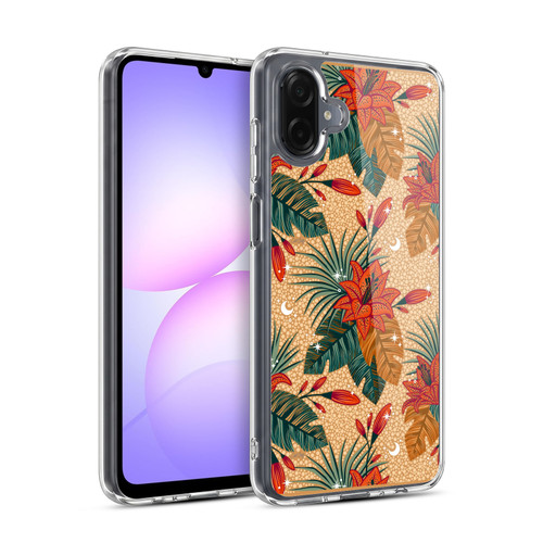 Cat Coquillette Tropical Wildlife Lily Soft Gel Case for Samsung Galaxy A07 4G