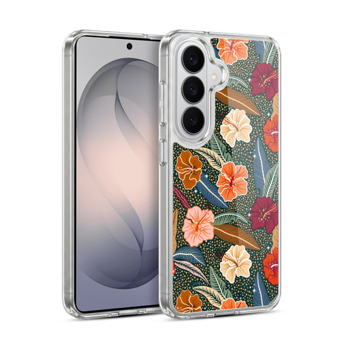 Cat Coquillette Tropical Wildlife African Hibiscus Soft Gel Case for Samsung Galaxy S26 Plus