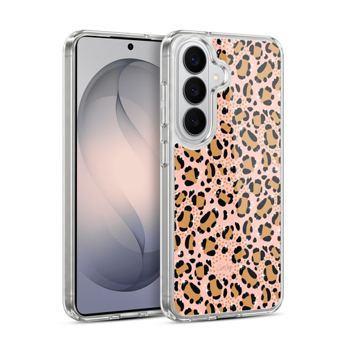 Cat Coquillette Tropical Wildlife Sparkly Leopard Print Soft Gel Case for Samsung Galaxy S26 Plus