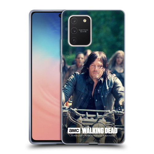 AMC The Walking Dead Daryl Dixon Bike Ride Soft Gel Case for Samsung Galaxy S10 Lite