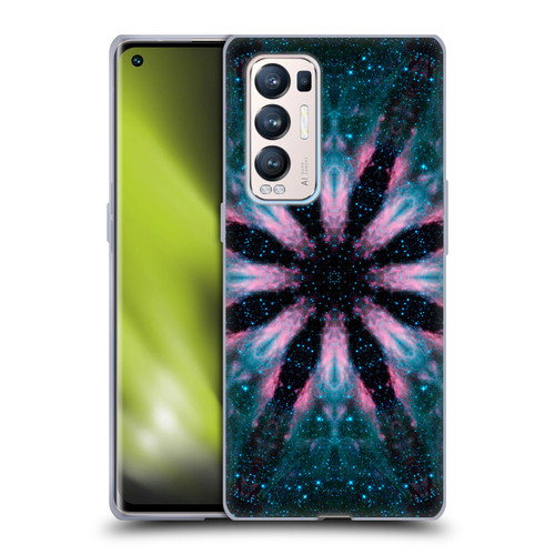 Aimee Stewart Mandala Floral Galaxy Soft Gel Case for OPPO Find X3 Neo / Reno5 Pro+ 5G