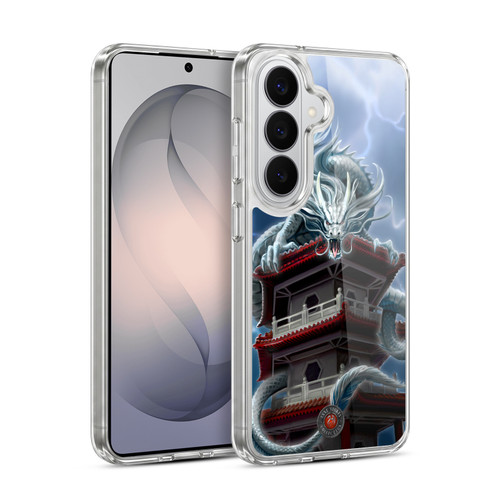 Anne Stokes Guardian Dragons The Tower Soft Gel Case for Samsung Galaxy S26 Plus