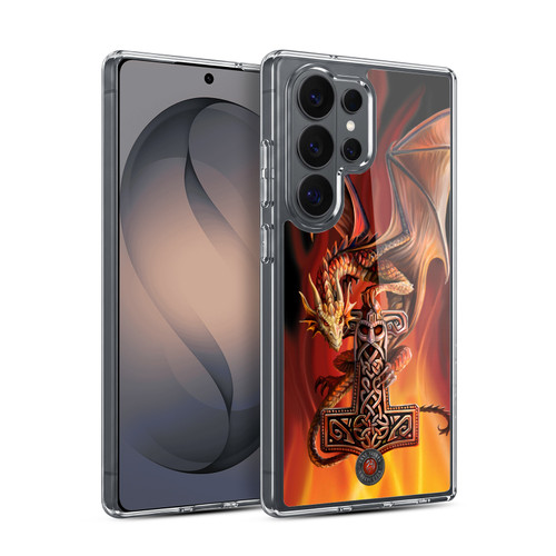 Anne Stokes Guardian Dragons God's Hammer Soft Gel Case for Samsung Galaxy S26 Ultra