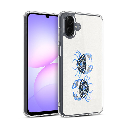 Cat Coquillette Sea Blue Crab Soft Gel Case for Samsung Galaxy A07 4G