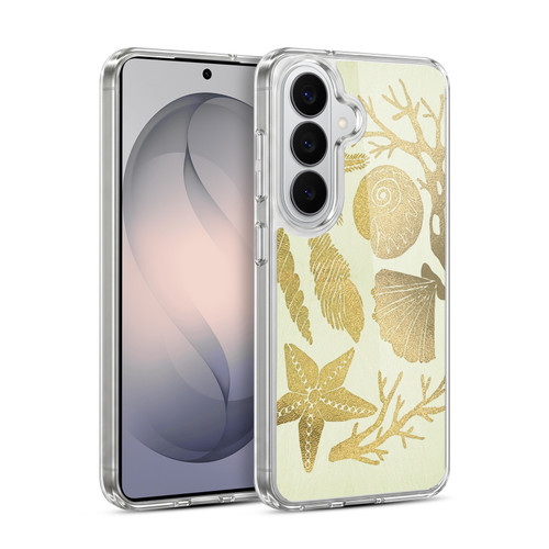 Cat Coquillette Sea Seashells Gold Soft Gel Case for Samsung Galaxy S26