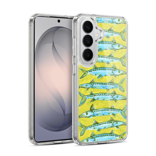 Cat Coquillette Sea Barracuda Yellow Soft Gel Case for Samsung Galaxy S26 Plus