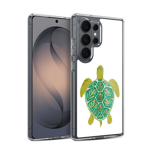 Cat Coquillette Sea Turtle Green Soft Gel Case for Samsung Galaxy S26 Ultra