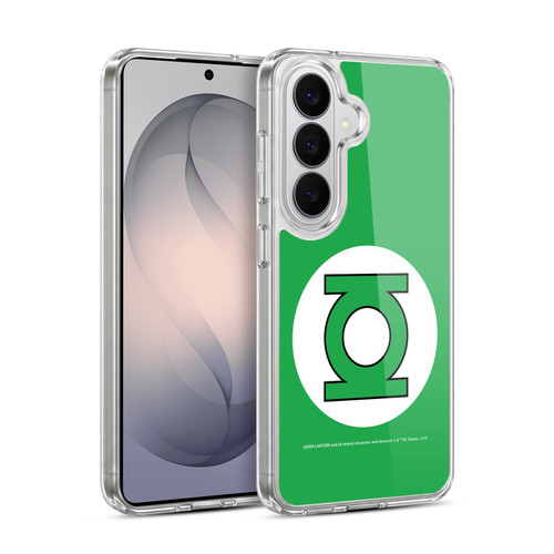 Green Lantern DC Comics Logos Classic Soft Gel Case for Samsung Galaxy S26