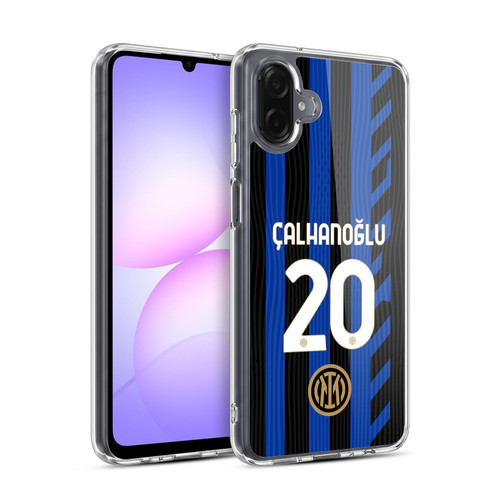 Fc Internazionale Milano 2024/25 Players Home Kit Hakan Çalhanoglu Soft Gel Case for Samsung Galaxy A07 4G