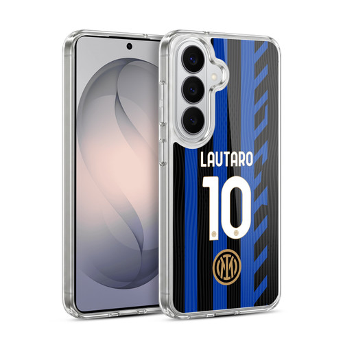 Fc Internazionale Milano 2024/25 Players Home Kit Lautaro Martínez Soft Gel Case for Samsung Galaxy S26