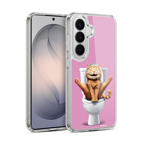 P.D. Moreno Furry Fun Artwork Cat Soft Gel Case for Samsung Galaxy S26 Plus