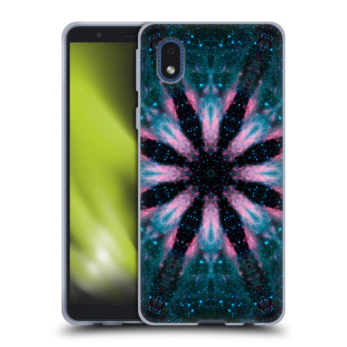 Aimee Stewart Mandala Floral Galaxy Soft Gel Case for Samsung Galaxy A01 Core (2020)