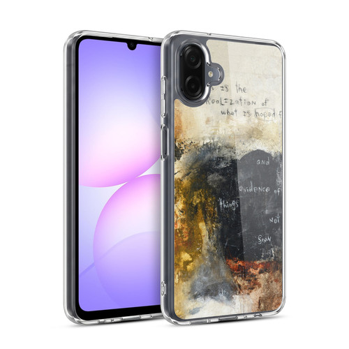 Michel Keck Religious Abstract Hebrews Soft Gel Case for Samsung Galaxy A07 4G