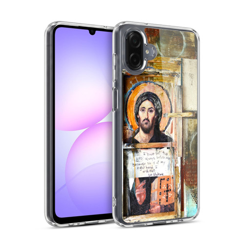 Michel Keck Religious Abstract Psalm Soft Gel Case for Samsung Galaxy A07 4G