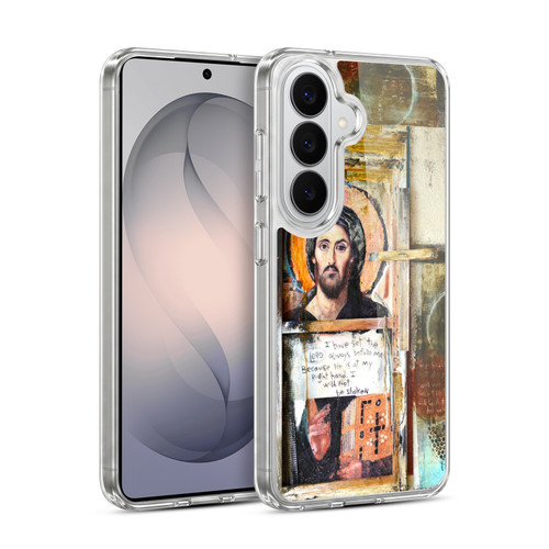 Michel Keck Religious Abstract Psalm Soft Gel Case for Samsung Galaxy S26