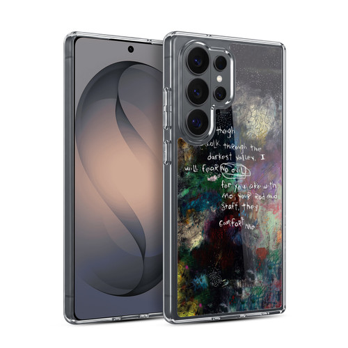 Michel Keck Religious Abstract Psalm 4 Soft Gel Case for Samsung Galaxy S26 Ultra