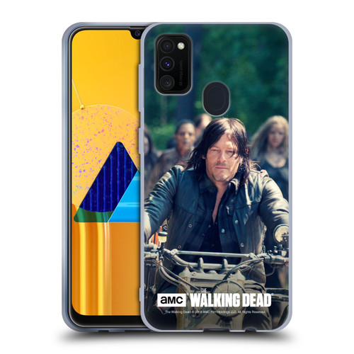 AMC The Walking Dead Daryl Dixon Bike Ride Soft Gel Case for Samsung Galaxy M30s (2019)/M21 (2020)