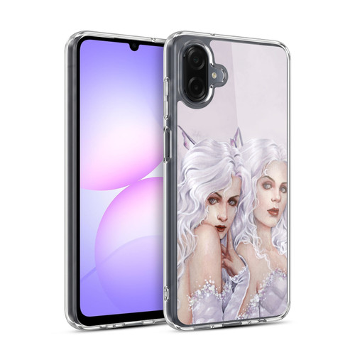 Selina Fenech Fairies Silver Sisters Soft Gel Case for Samsung Galaxy A07 4G