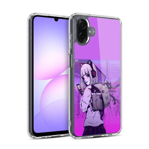 Zombie Makeout Club Art Drama Rides On My Back Soft Gel Case for Samsung Galaxy A07 4G