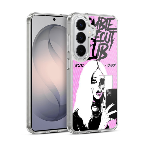 Zombie Makeout Club Art Selfie Skull Soft Gel Case for Samsung Galaxy S26