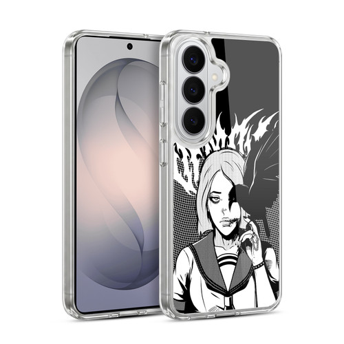 Zombie Makeout Club Art Crow Soft Gel Case for Samsung Galaxy S26 Plus