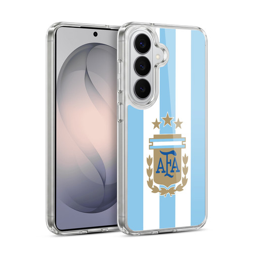 Argentina National Football Team 2024/25 Crest Kit Home Soft Gel Case for Samsung Galaxy S26 Plus