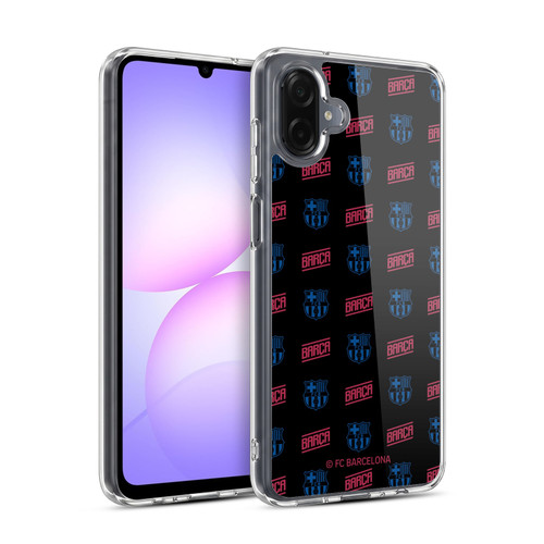 FC Barcelona Forca Barca Pattern Soft Gel Case for Samsung Galaxy A07 4G