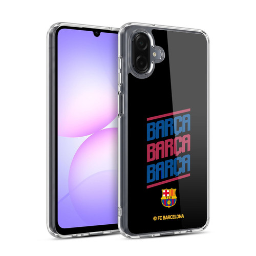 FC Barcelona Forca Barca Triple Soft Gel Case for Samsung Galaxy A07 4G