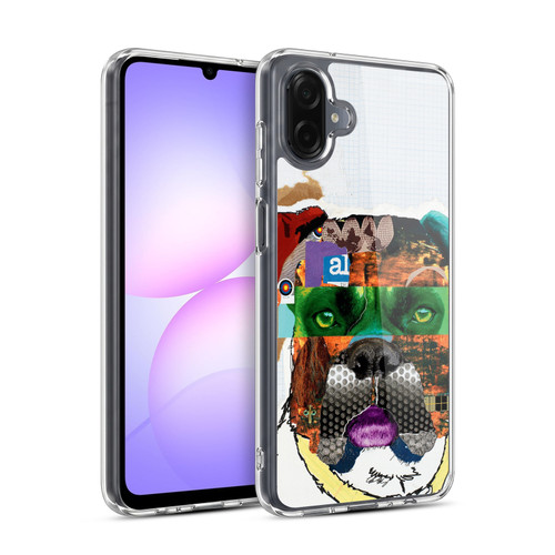 Michel Keck Dogs 4 Boxer Soft Gel Case for Samsung Galaxy A07 4G