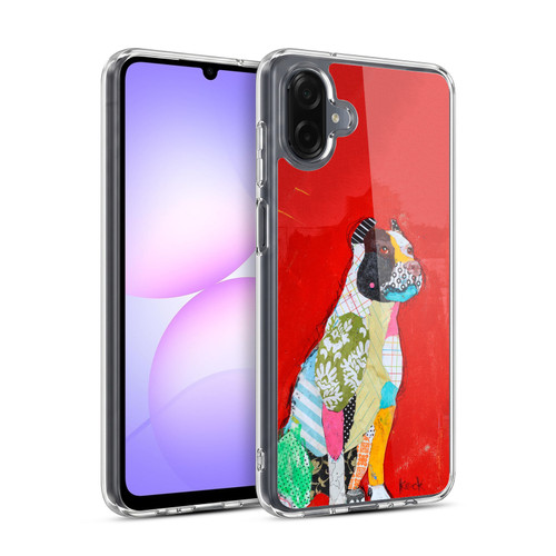 Michel Keck Dogs 4 Pitbull Soft Gel Case for Samsung Galaxy A07 4G